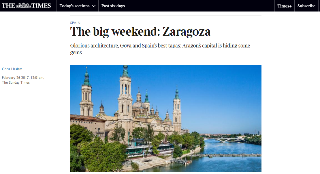 The Times Zaragoza