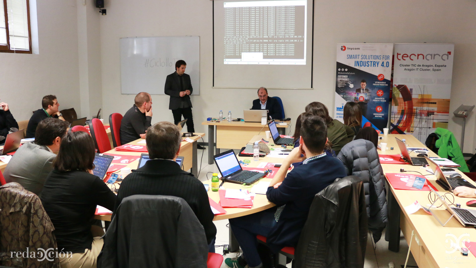 Taller de 'Internet de las cosas' para sectores industriales, en Cámara Zaragoza.