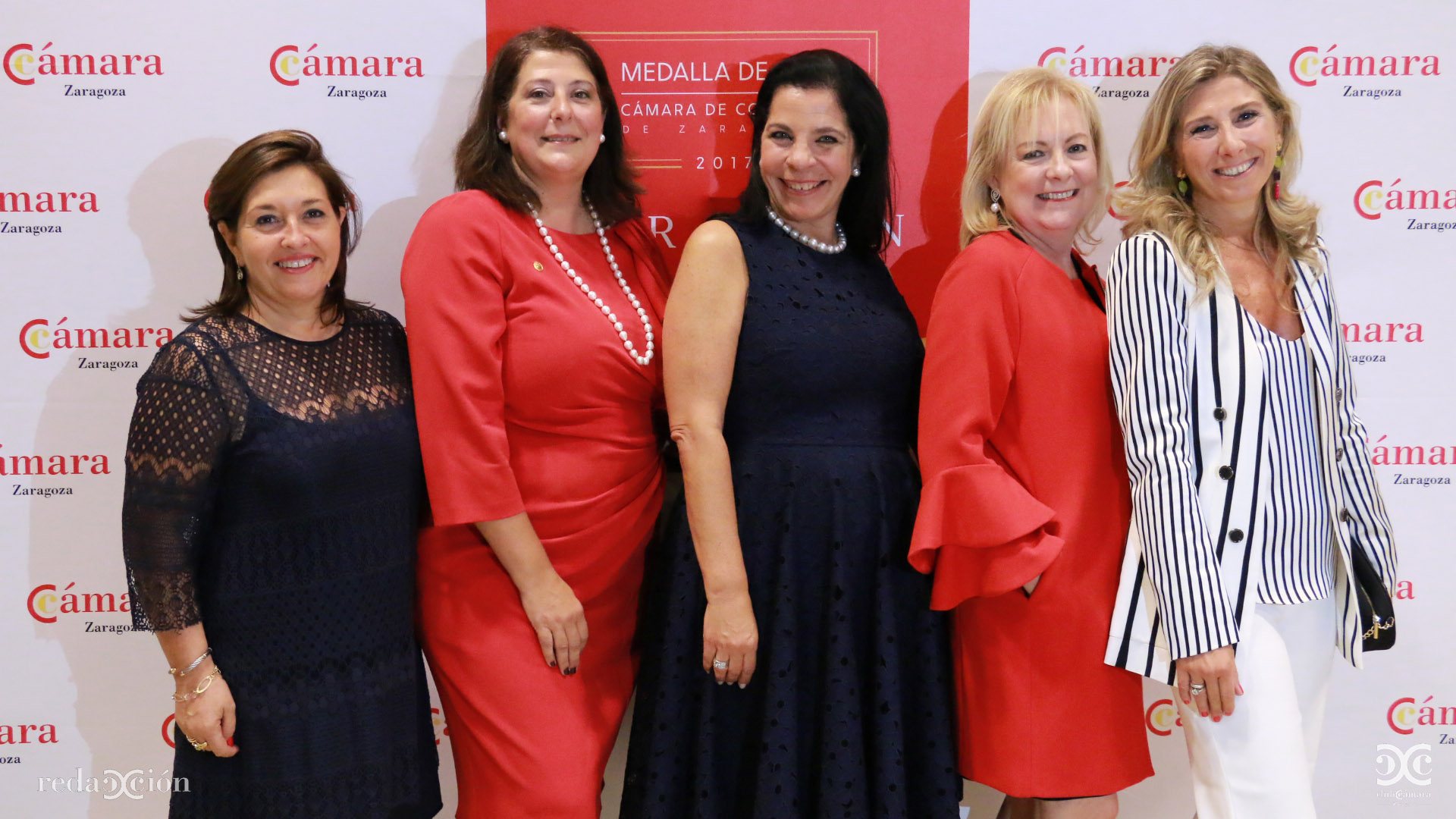 Nieves Ágreda, María López, Irene Carmen, María Jesús Lorente, Berta Lorente