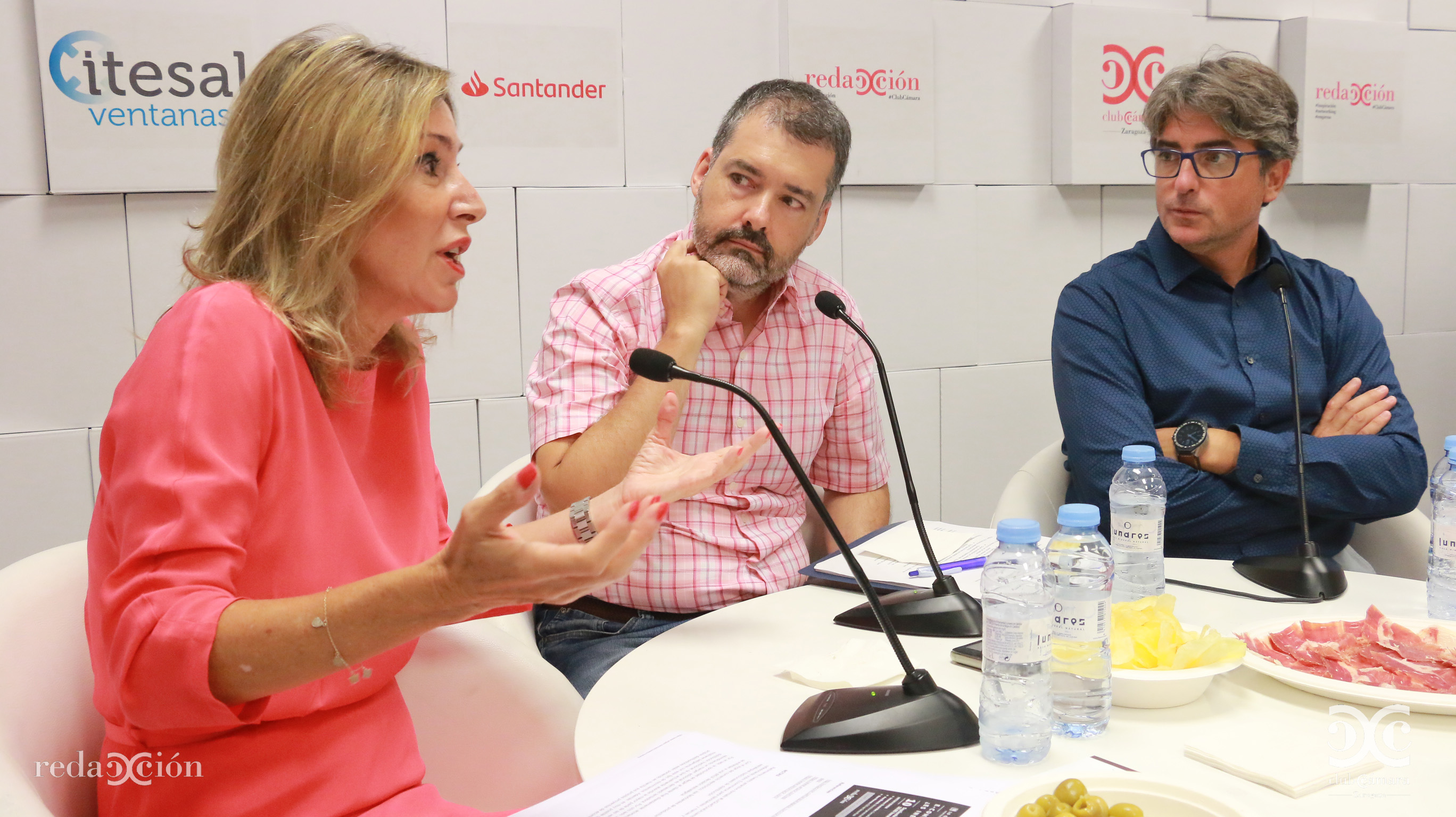 Ana Blanch, Daniel Bel e Iban Moreno. Fotos: Arturo Gascón.