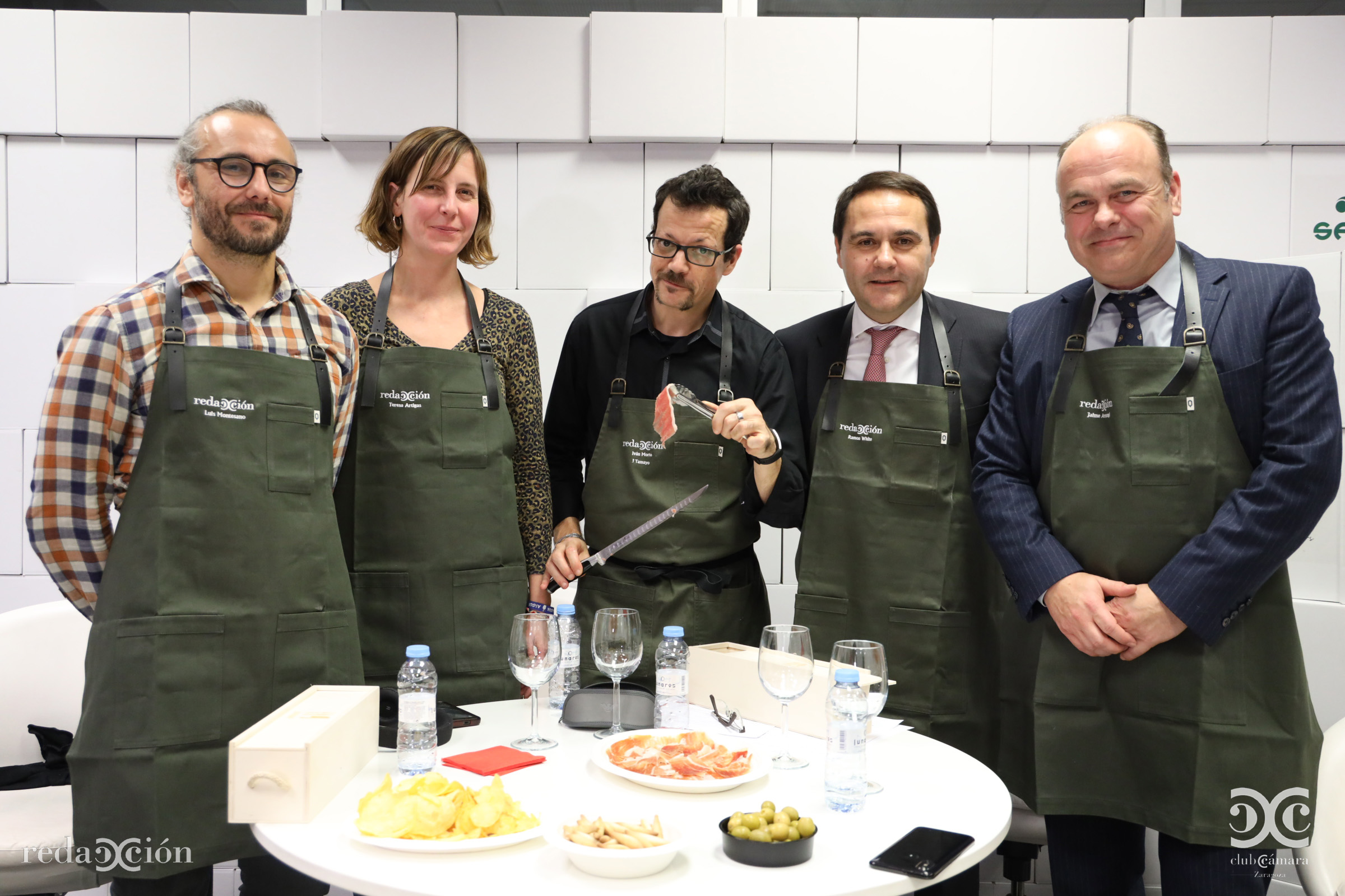 Luis Montesano, Teresa Artigas, Iván Morte, Ramón White y Jaime Armengol.