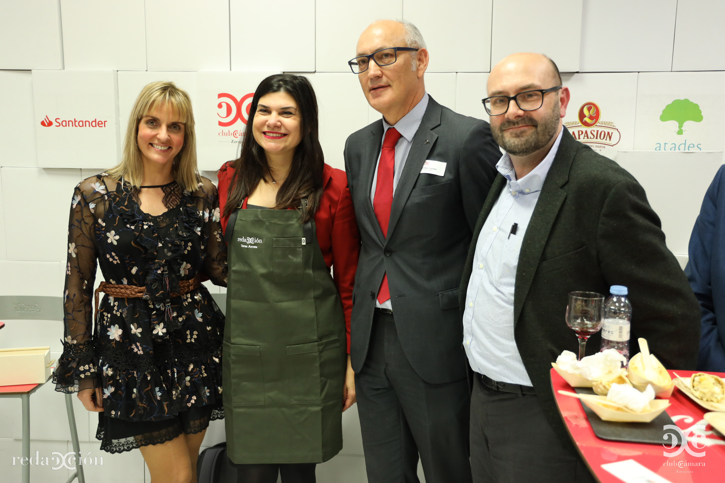 Mónica Manero, Teresa Azcona, José Antonio Lázaro , Ramón Añaños