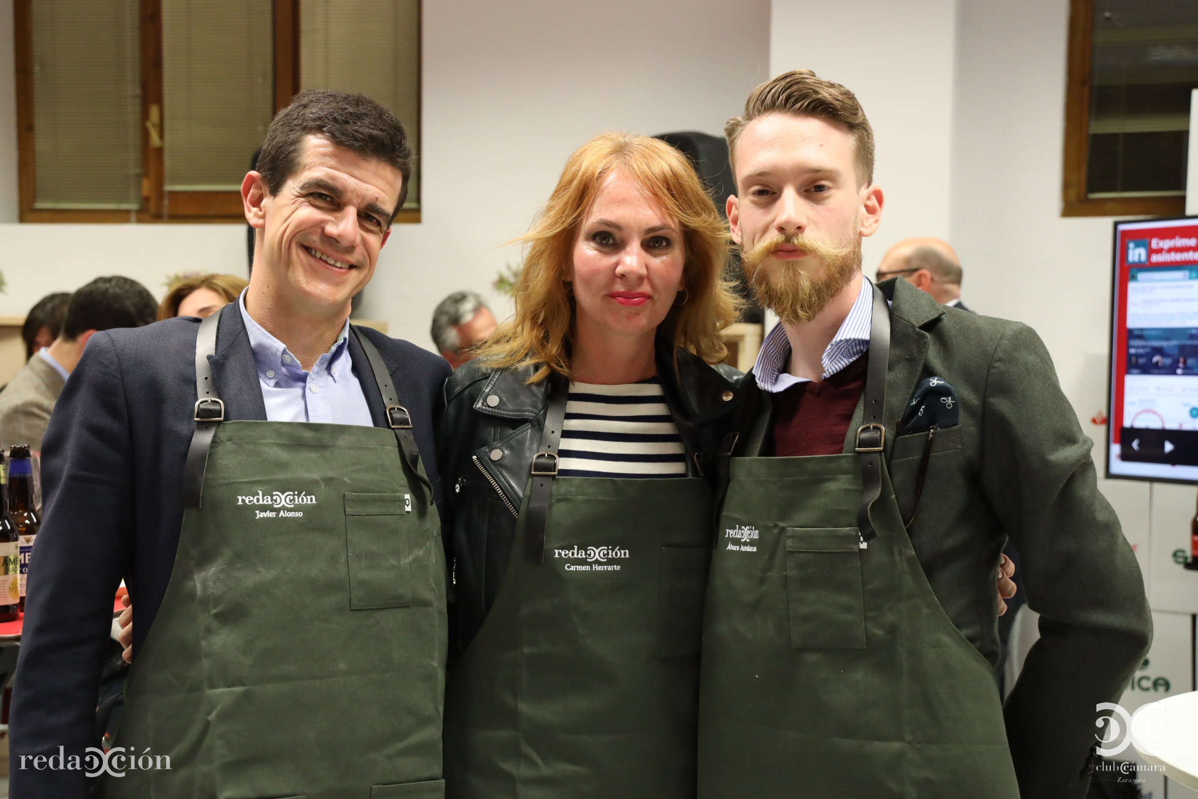 Javier Alonso, Carmen Herrarte, Álvaro Antoñanazas