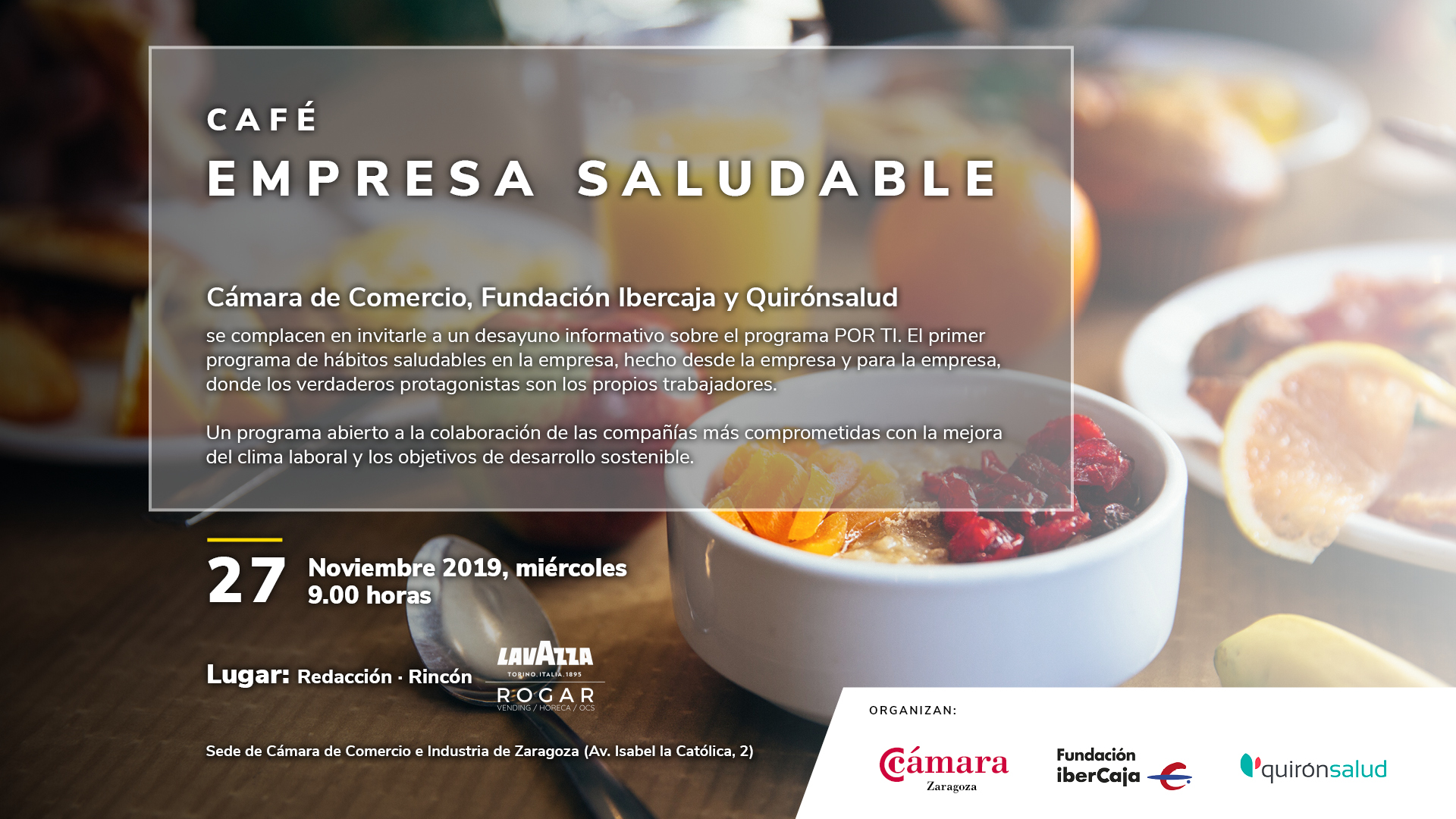 Cafe Empresa Saludable