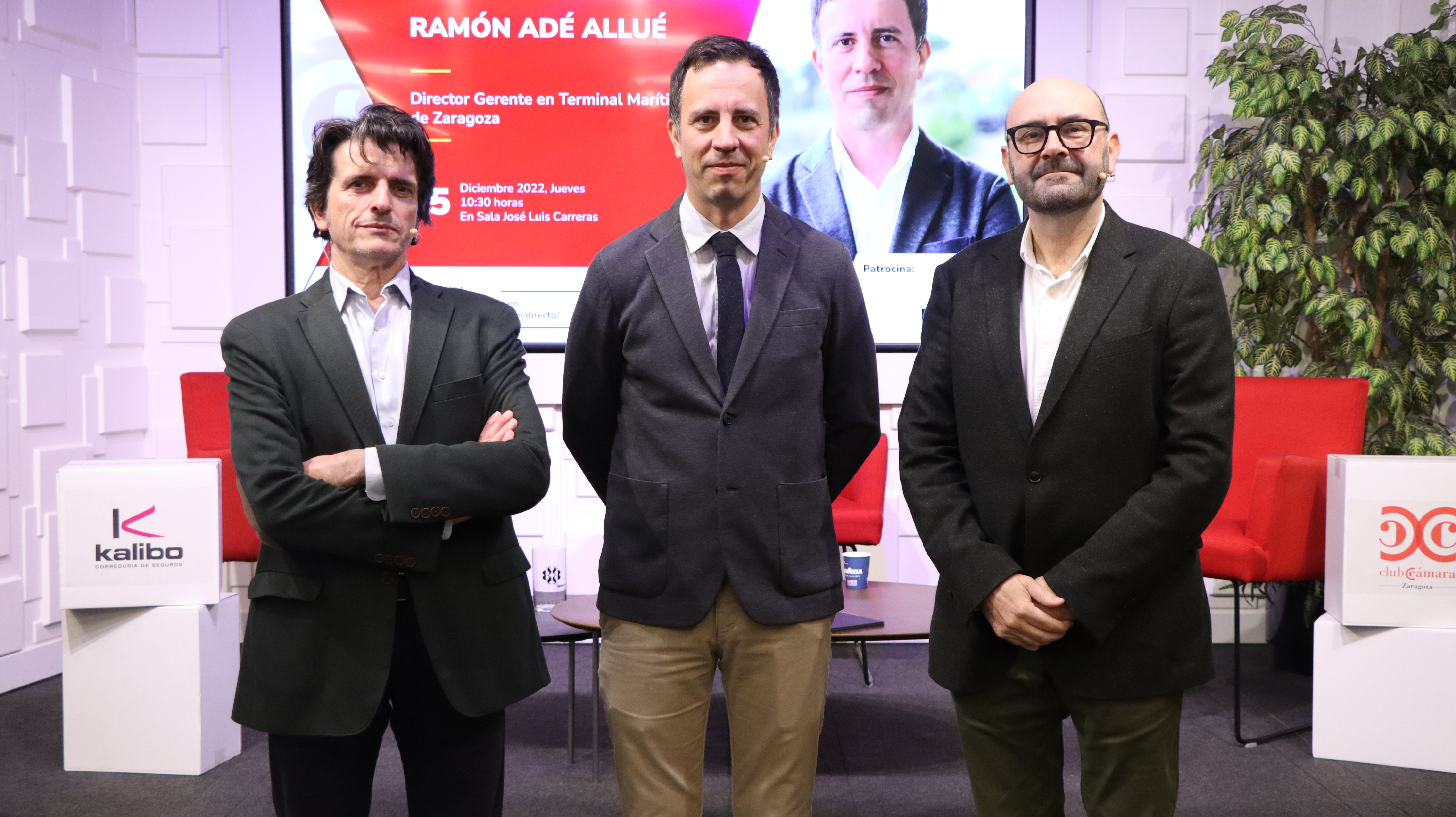 Ramón Adé, Óscar Sanz, Ramón Añaños