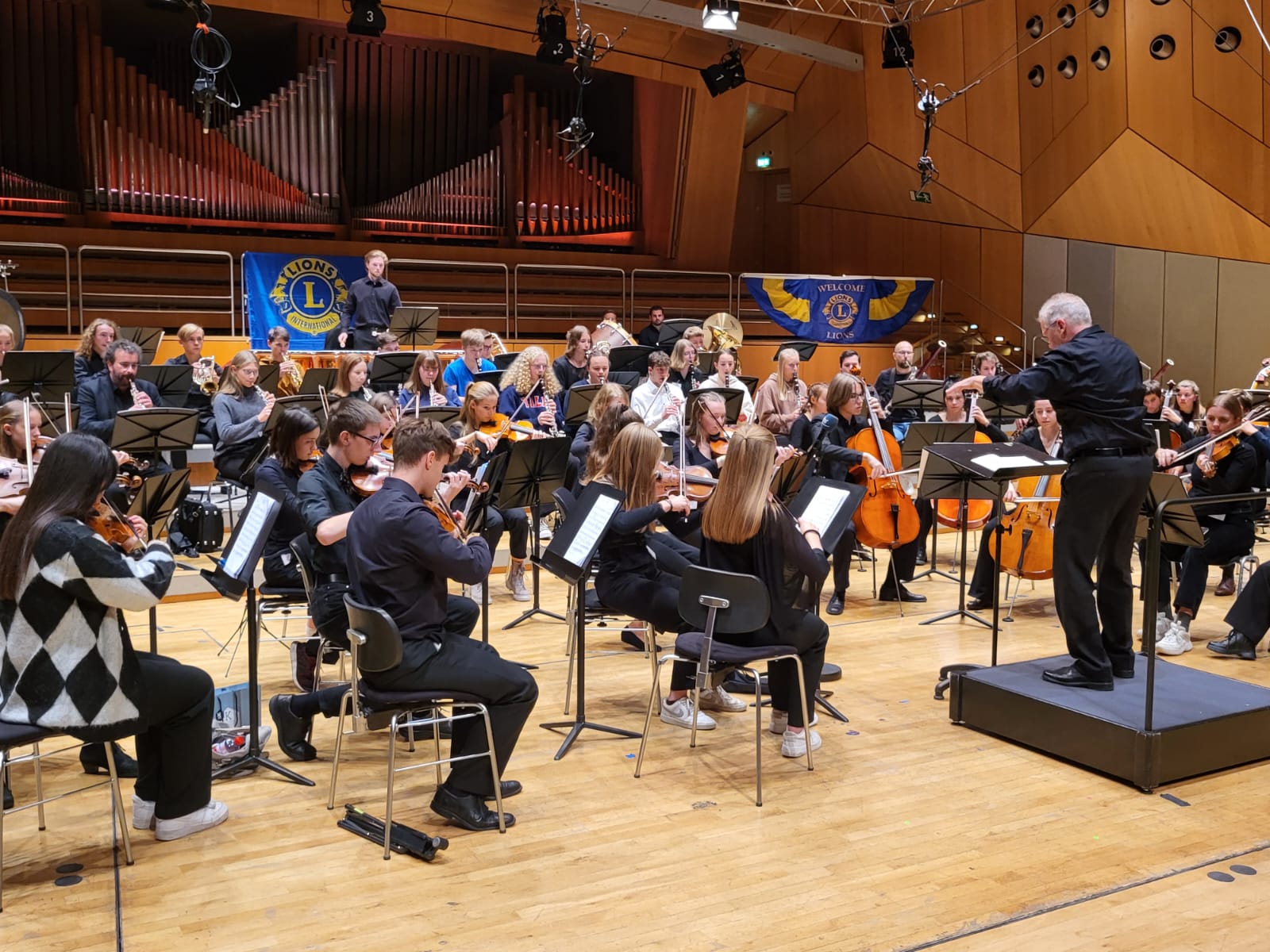 Concierto organizado tradicionalmente por el Colegio Alemán en el Seminario de San Carlos