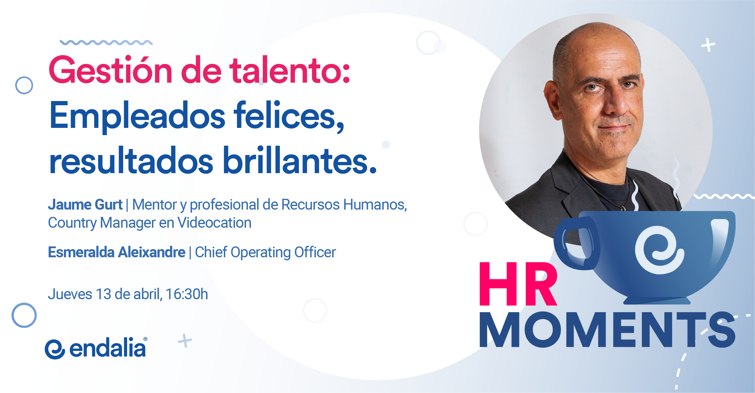 Nuevo webinar de gestión de talento para conseguir resultados brillantes de los empleados