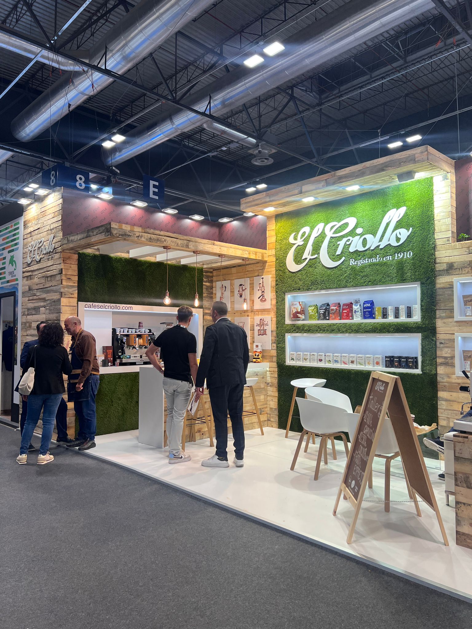 Cafés El Criollo expone en la feria Gourmets en Madrid