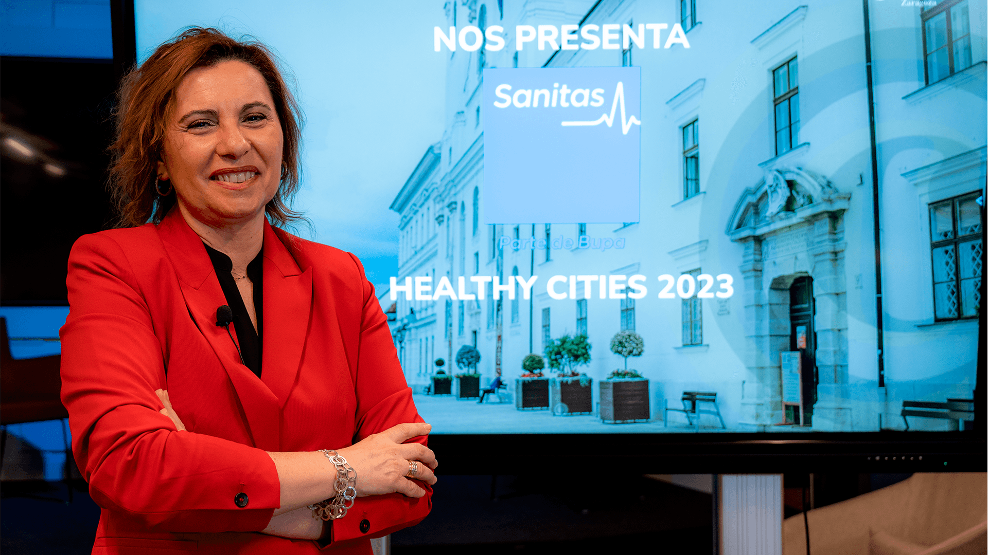 Blanca Belarra presenta el Programa Healthy Cities de Sanitas del año 2023