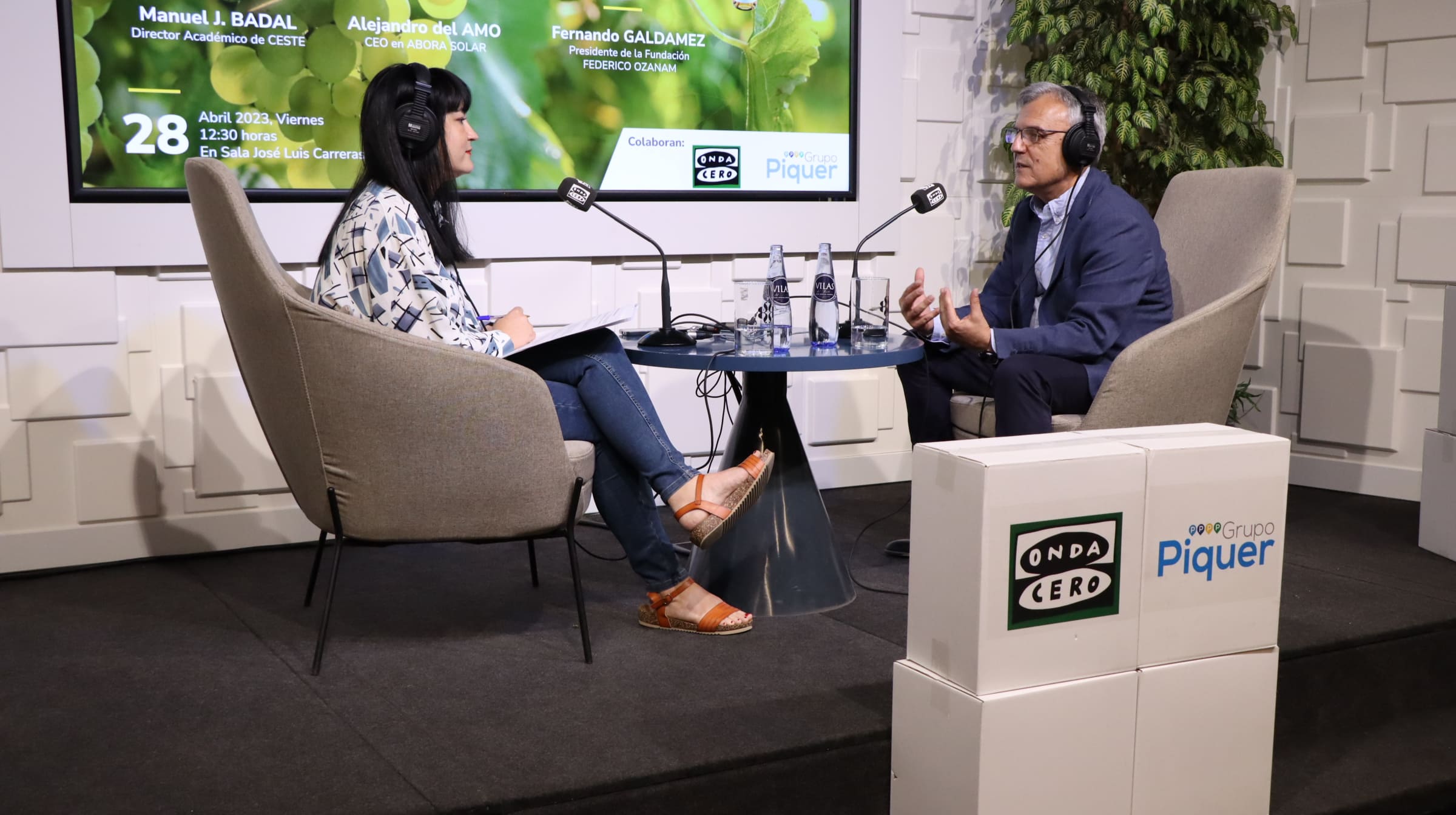 Manuel Badal, director académico de CESTE, en el 'Vino a Contar' de Club Cámara