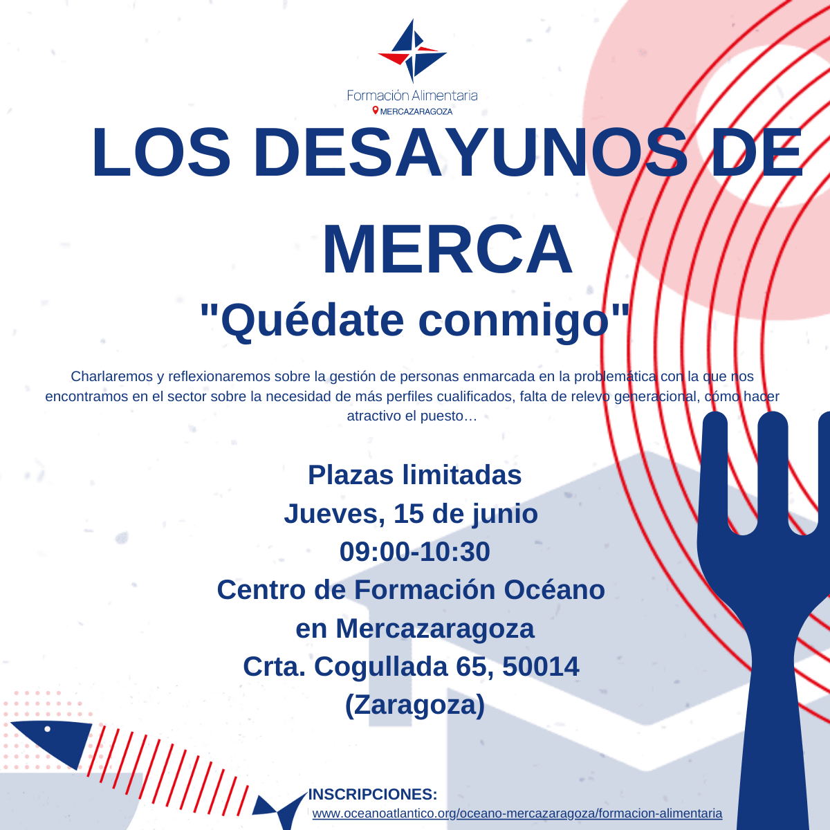 Océano Atlántico presenta “los desayunos de merca” 