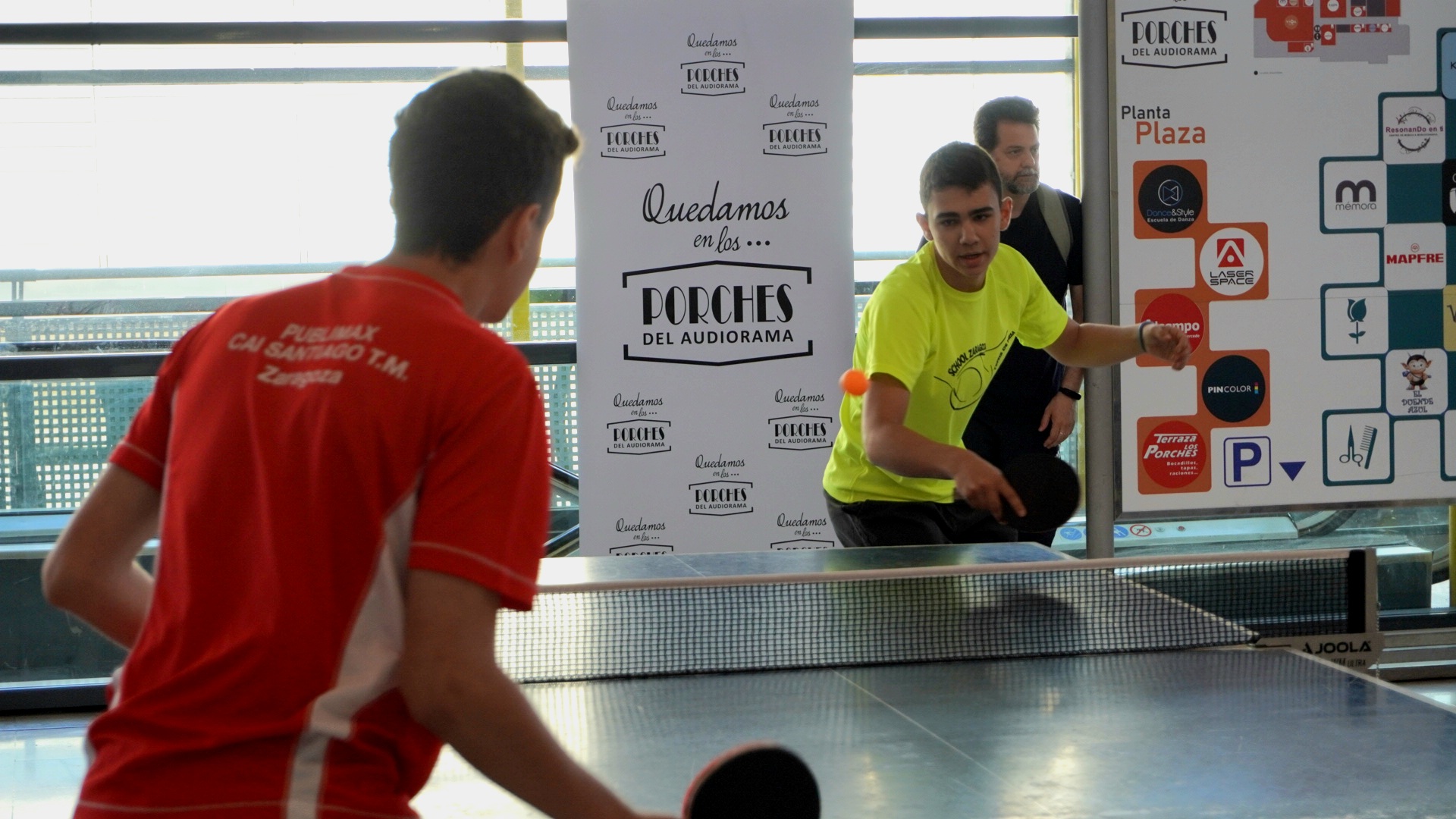 Nuevo campeonato de tenis de mesa en Los Porches del Audiorama