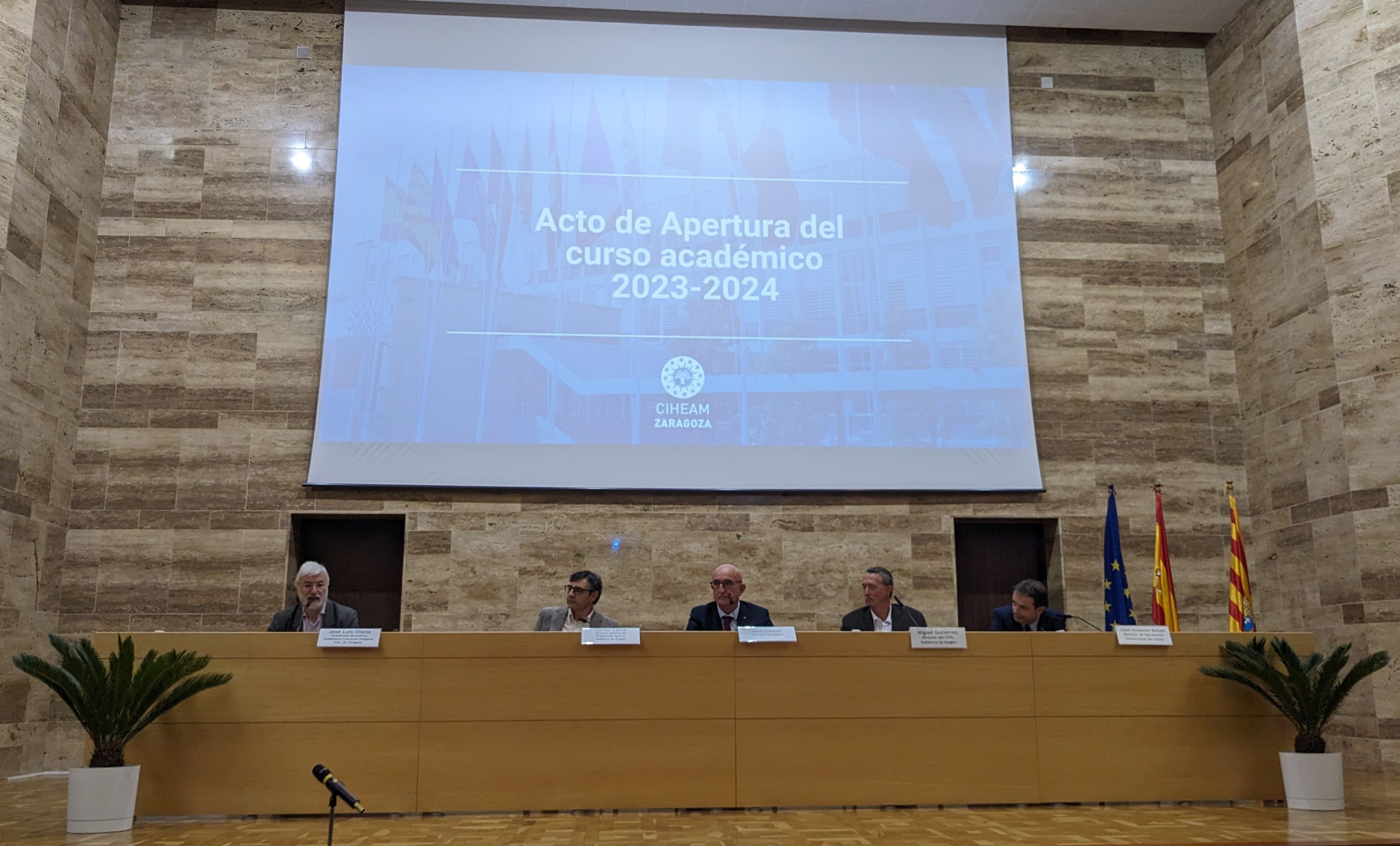 ciheam zaragoza da la bienvenida al nuevo curso