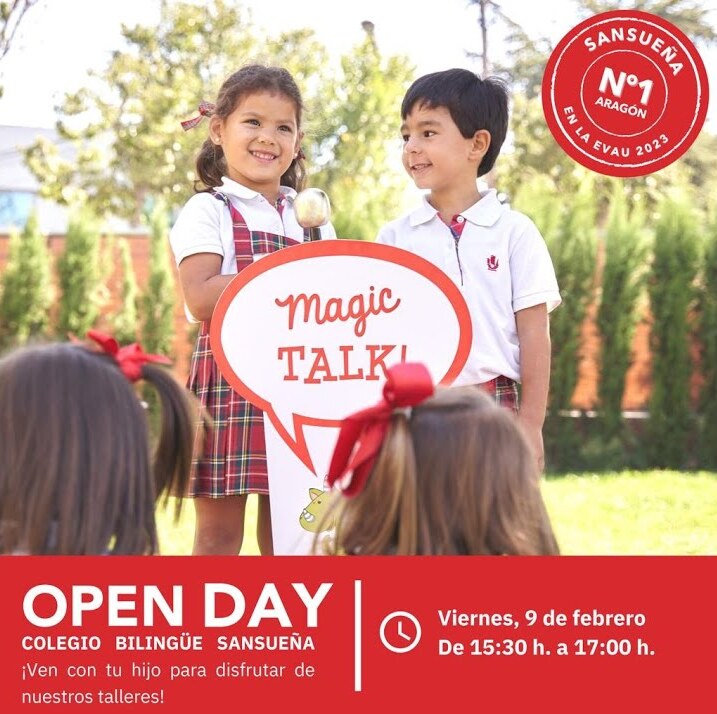 open day colegio sansueña zaragoza