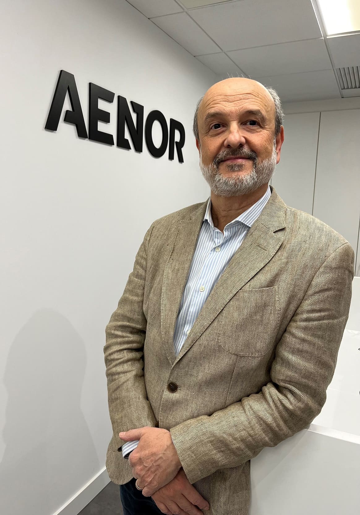 Enrique Bello, director de AENOR en Aragón