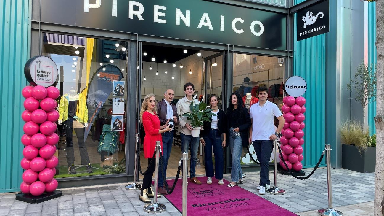 Apertura de Pirenaico en La Torre Outlet de Zaragoza.