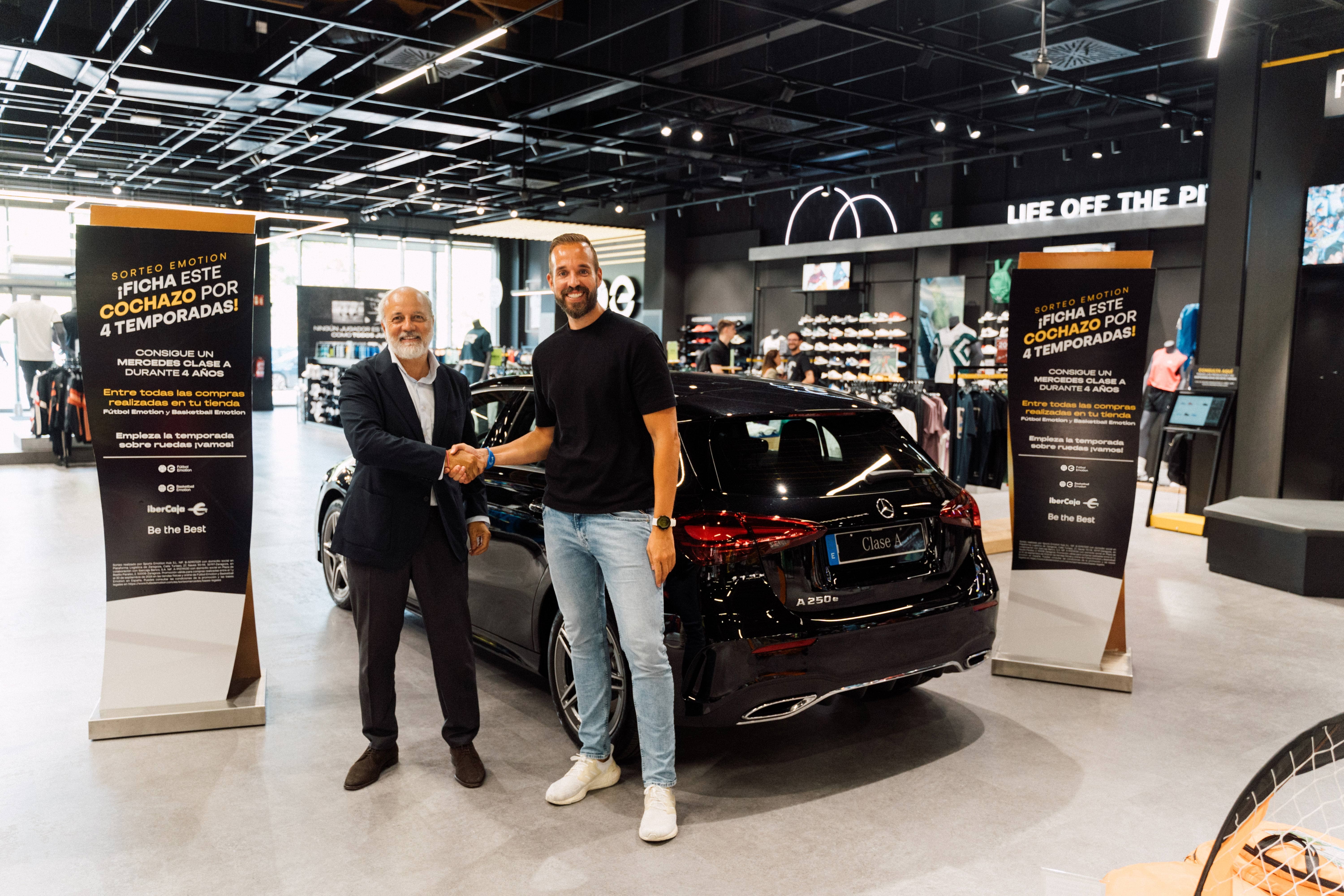 sports emotion ibercaja sorteo mercedes clase A