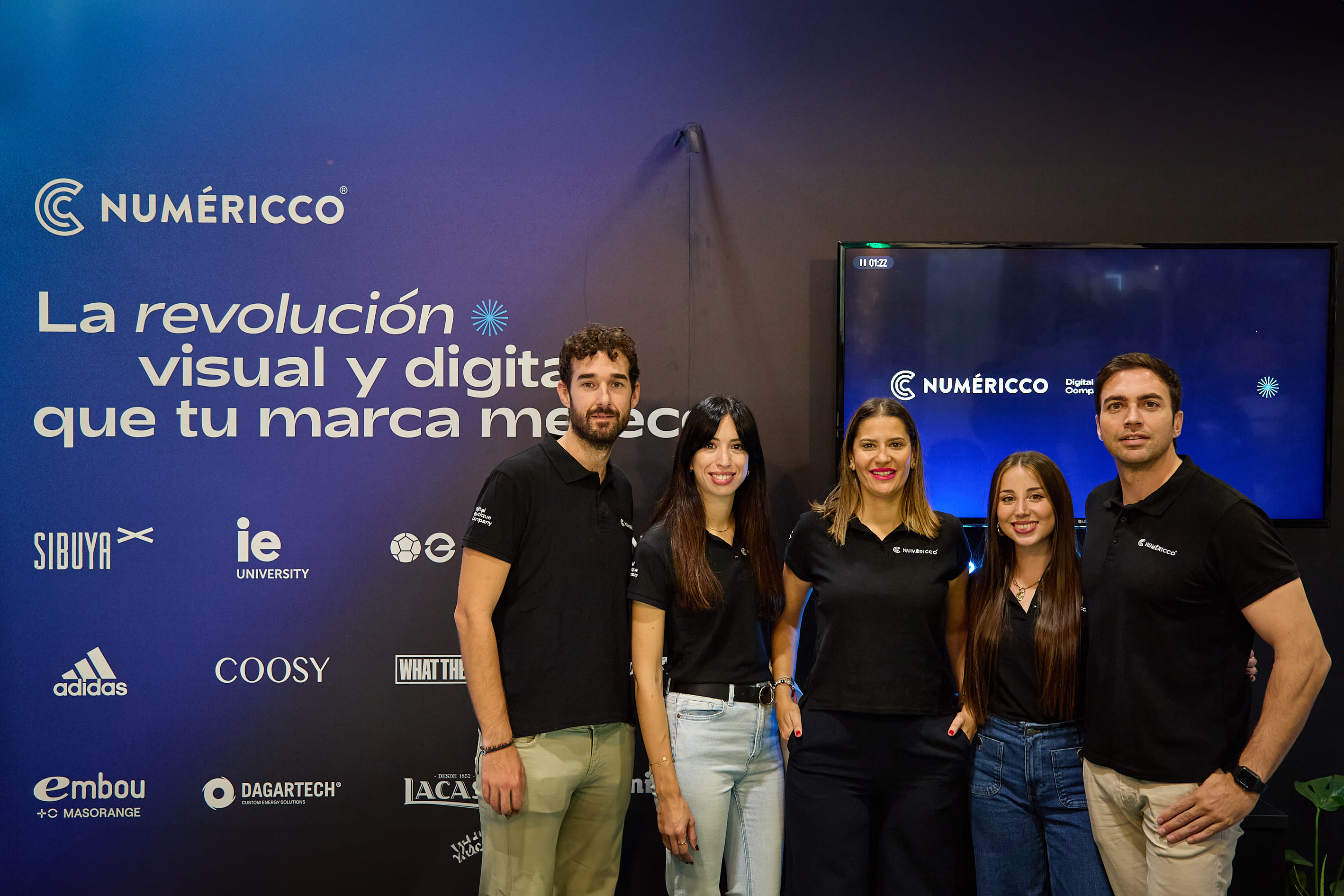 foto del equipo de Numericco en eshow ecommerce