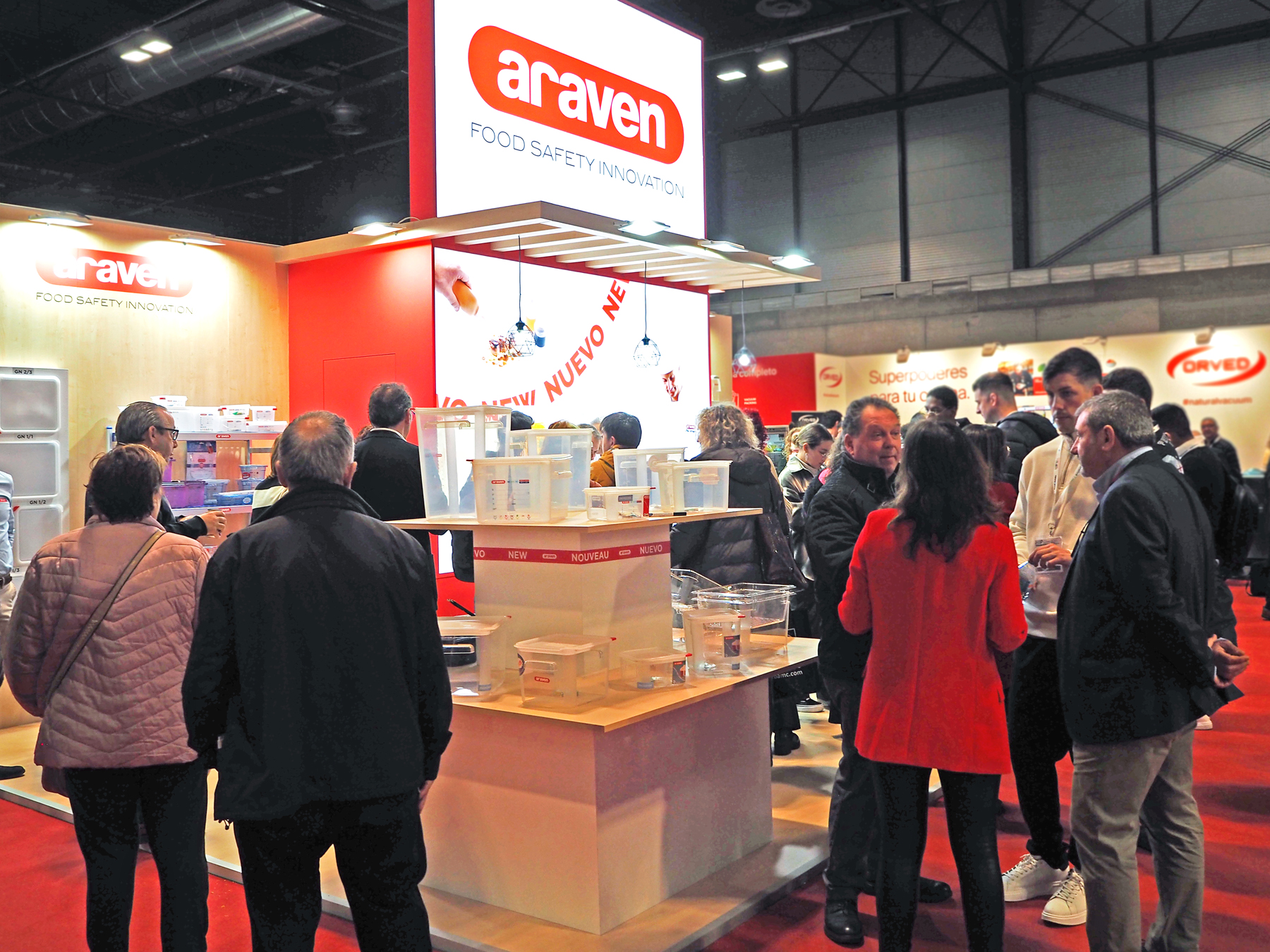 Stand de Araven en la feria HIP Madrid de 2023