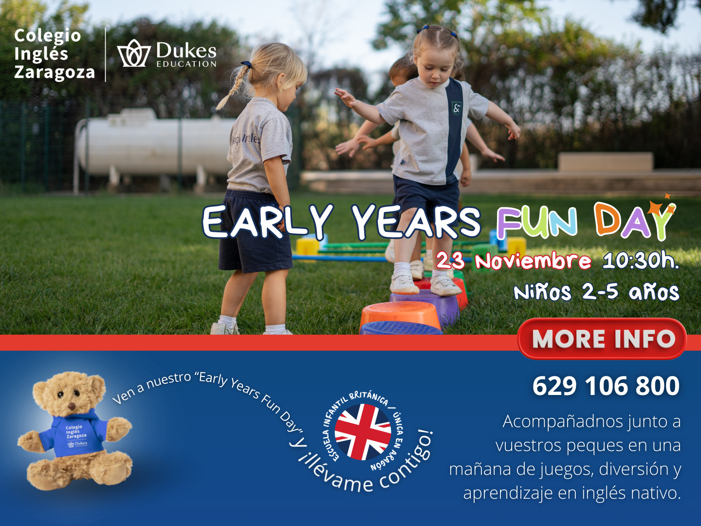 early years fun day del colegio inglés zaragoza