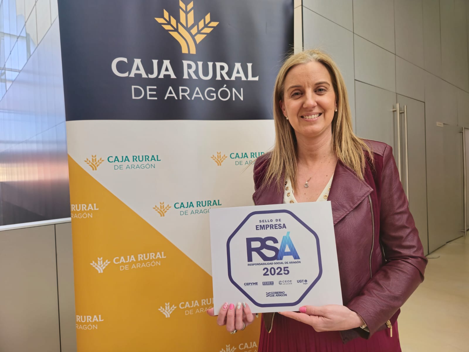 laura prada sostenibilidad rsa caja rural de aragón