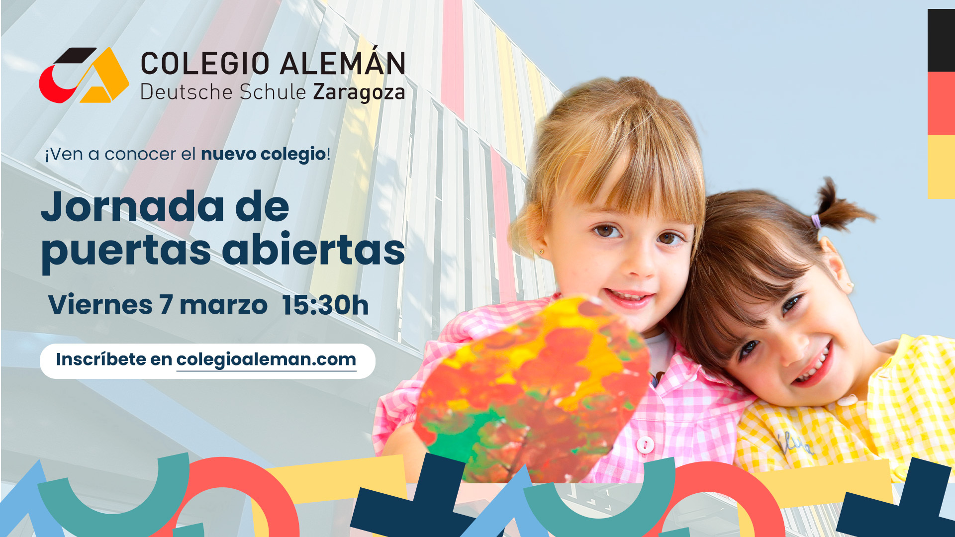 El Colegio Alemán de Zaragoza invita a todas las familias interesadas a conocer su modelo educativo propio durante su Jornada de Puertas Abierta